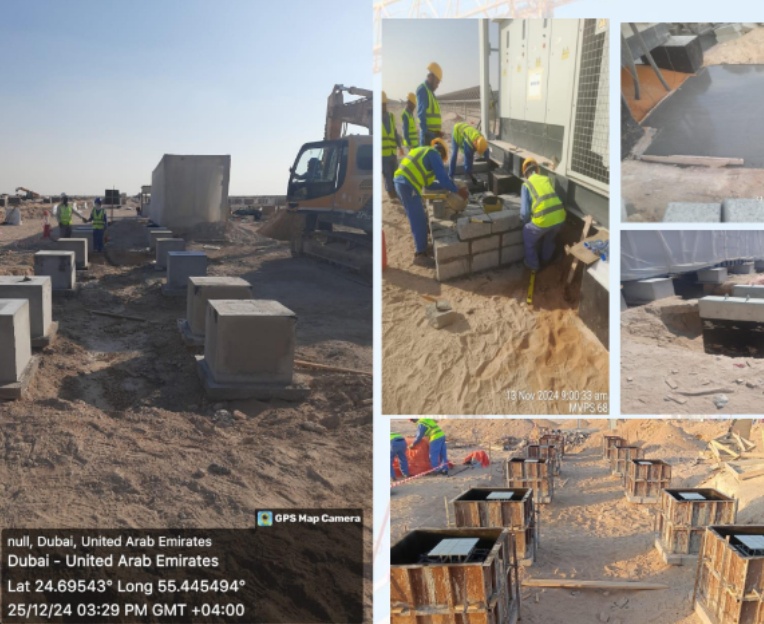 EXCAVATION, DISPOSAL & BACK FILLING WORKS – SHAPOORJI PALLONJI MIDEAST